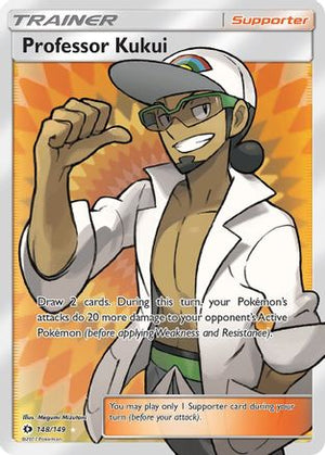 Professor Kukui 148/149 - Sun & Moon Holofoil - Poke-Collect