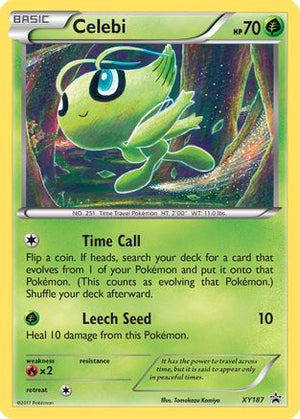 Celebi XY187/211 - XY Black Star Promos Holofoil