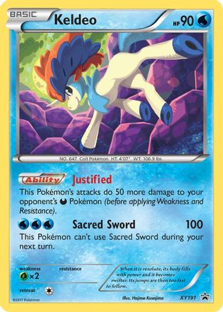 Keldeo - XY191 XY191/211 - XY Promos Holofoil - Poke-Collect
