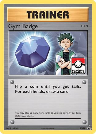 Gym Badge (Brock) XY203/211 - XY Promos Holofoil - Poke-Collect