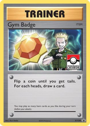 Gym Badge XY205/211 - XY Black Star Promos Holofoil - Poke-Collect