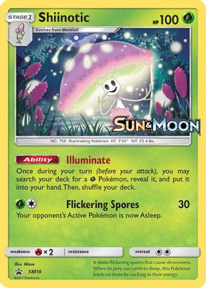 Shiinotic SM10/248 - SM Black Star Promos Holofoil - Poke-Collect