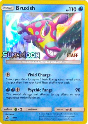 Bruxish - SM11 (Prerelease) [Staff] SM11 - SM Promos Holofoil - Poke-Collect