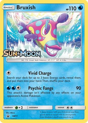 Bruxish SM11/248 - SM Black Star Promos Holofoil