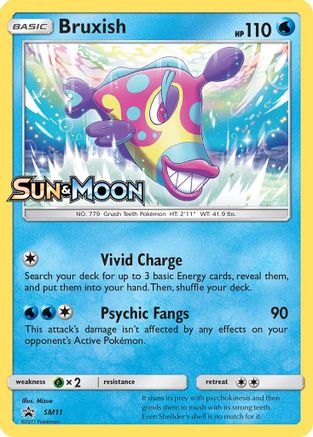 Bruxish SM11/248 - SM Black Star Promos Holofoil - Poke-Collect