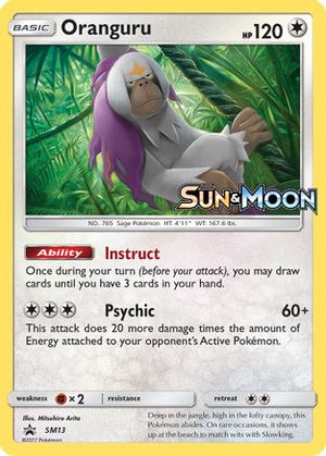 Oranguru SM13/248 - SM Black Star Promos Holofoil - Poke-Collect