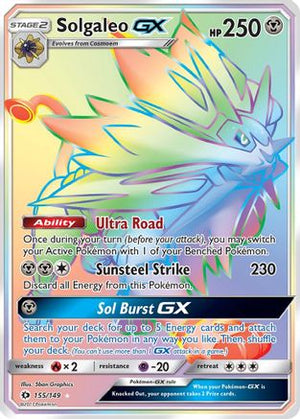 Solgaleo-GX 155/149 - Sun & Moon Holofoil - Poke-Collect