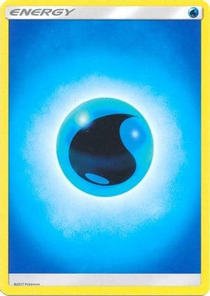 Water Energy 166/149 - Sun & Moon Reverse Holofoil