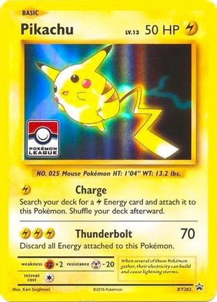 Pikachu XY202/211 - XY Black Star Promos Holofoil - Poke-Collect