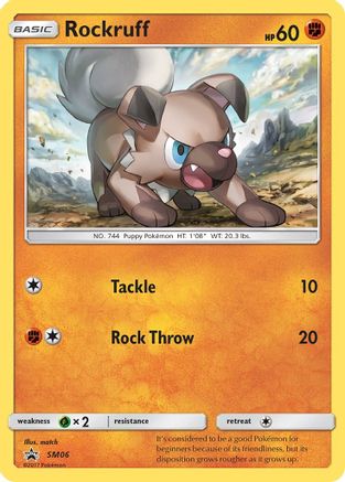 Rockruff - SM06 SM06/248 - SM Promos Holofoil - Poke-Collect