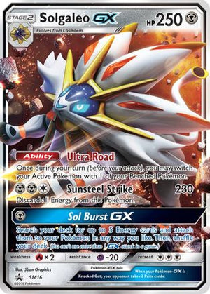 Solgaleo-GX SM16/248 - SM Black Star Promos Holofoil - Poke-Collect