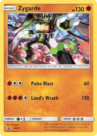 Zygarde SM15/248 - SM Black Star Promos Holofoil - Poke-Collect