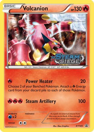 Volcanion XY145/211 - XY Black Star Promos Holofoil - Poke-Collect