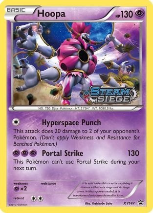 Hoopa (XY Steam Siege Prerelease) XY147/211 - XY Promos Holofoil - Poke-Collect