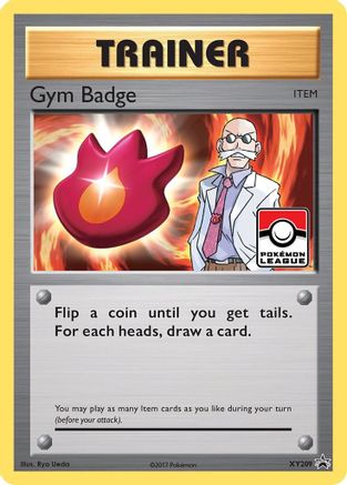 Gym Badge XY209/211 - XY Black Star Promos Holofoil - Poke-Collect