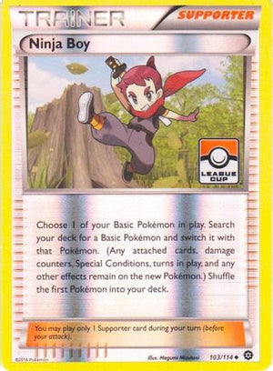 Ninja Boy - 103/114 (League Cup) 103 - League & Championship Cards Reverse Holofoil - Poke-Collect