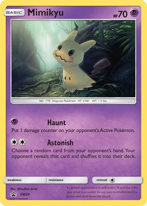 Mimikyu SM29/248 - SM Black Star Promos Holofoil - Poke-Collect