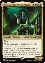 Winter, Misanthropic Guide (PPDSK-240) - Duskmourn: House of Horror Promos Foil - Poke-Collect