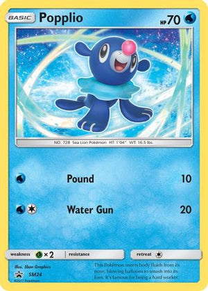 Popplio SM24/248 - SM Black Star Promos Holofoil - Poke-Collect