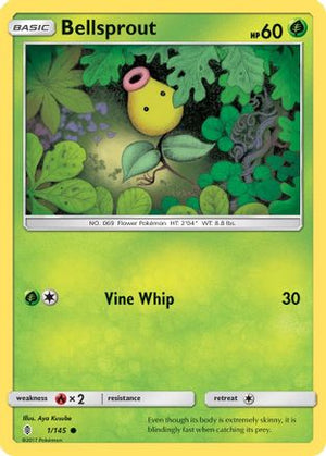 Bellsprout 1/145 - Guardians Rising Reverse Holofoil