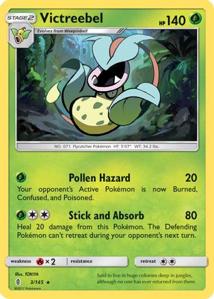 Victreebel 3/145 - Guardians Rising - Poke-Collect