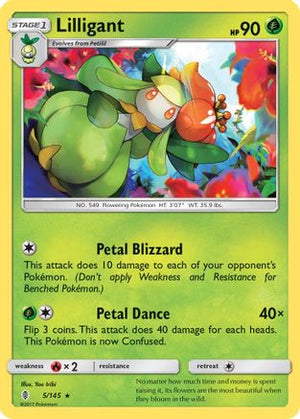 Lilligant 5/145 - SM  Guardians Rising Reverse Holofoil