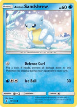 Alolan Sandshrew 19/145 - Guardians Rising Reverse Holofoil - Poke-Collect