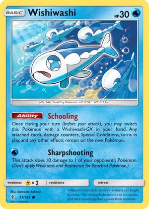 Wishiwashi 37/145 - Guardians Rising - Poke-Collect