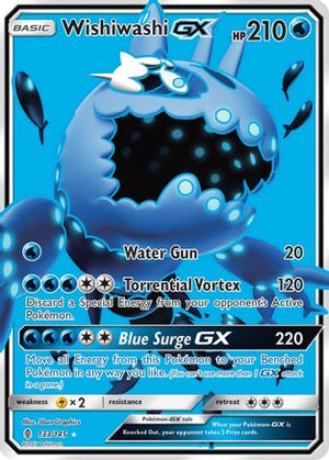 Wishiwashi-GX 133/145 - Guardians Rising Holofoil - Poke-Collect