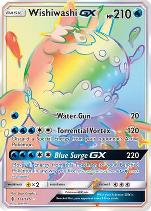Wishiwashi-GX 151/145 - Guardians Rising Holofoil - Poke-Collect
