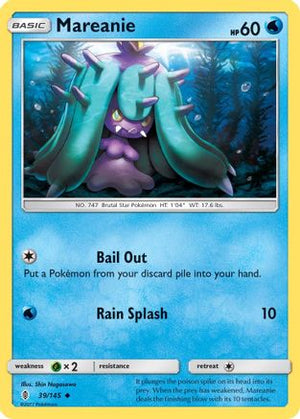 Mareanie 39/145 - Guardians Rising - Poke-Collect