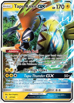 Tapu Koko-GX 47/145 - Guardians Rising Holofoil - Poke-Collect