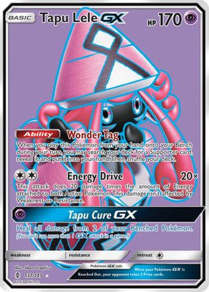 Tapu Lele-GX 137/145 - Guardians Rising Holofoil - Poke-Collect