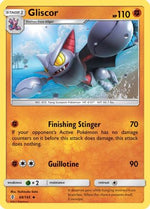 Gliscor 68/145 - SM  Guardians Rising Reverse Holofoil - Poke-Collect