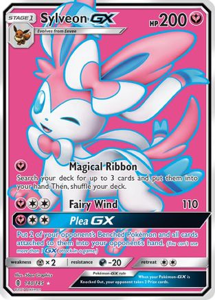 Sylveon-GX 140/145 - Guardians Rising Holofoil - Poke-Collect