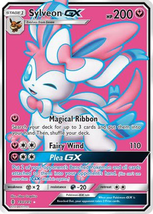 Sylveon-GX 140/145 - Guardians Rising Holofoil - Poke-Collect
