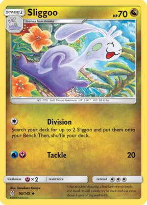 Sliggoo 95/145 - Guardians Rising Reverse Holofoil - Poke-Collect