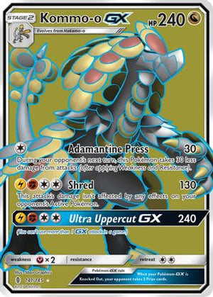 Kommo-o-GX 141/145 - Guardians Rising Holofoil - Poke-Collect