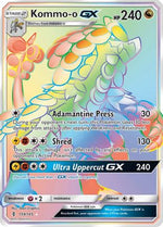 Kommo-o GX (Secret) 159/145 - SM  Guardians Rising Holofoil - Poke-Collect