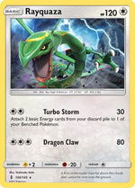 Rayquaza 106/145 - SM  Guardians Rising Reverse Holofoil - Poke-Collect