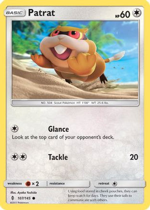 Patrat 107/145 - Guardians Rising Reverse Holofoil - Poke-Collect