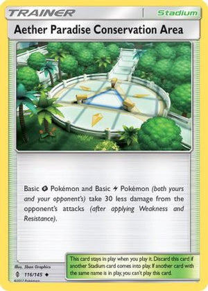 Aether Paradise Conservation Area 116/145 - Guardians Rising - Poke-Collect
