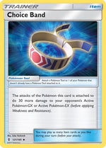 Choice Band 121/145 - SM  Guardians Rising Reverse Holofoil - Poke-Collect