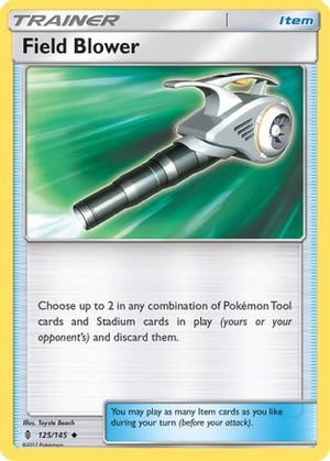 Field Blower 125/145 - Guardians Rising Reverse Holofoil - Poke-Collect
