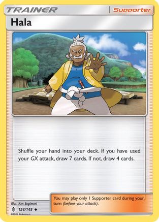 Hala 126/145 - SM  Guardians Rising - Poke-Collect
