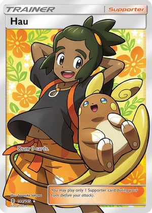Hau 144/145 - Guardians Rising Holofoil - Poke-Collect