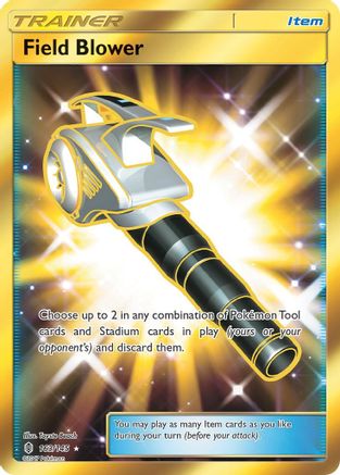 Field Blower (Secret) 163/145 - SM  Guardians Rising Holofoil - Poke-Collect