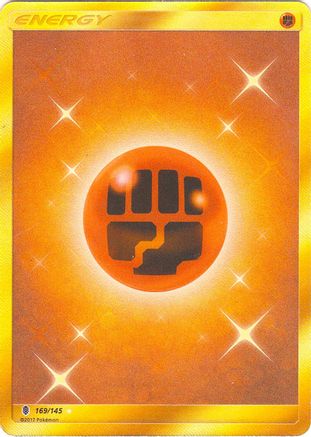 Fighting Energy (Secret) 169/145 - SM  Guardians Rising Holofoil - Poke-Collect