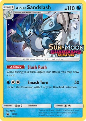 Alolan Sandslash SM18/248 - SM Black Star Promos Holofoil