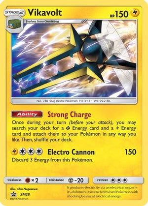 Vikavolt SM28/248 - SM Black Star Promos Holofoil - Poke-Collect